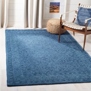 Rosalind Wheeler Dominike Oriental Tufted Hand Tufted Navy Area Rug Navy Rectangle 183 x 274cm Rosalind Wheeler Dominike Oriental Tufted Hand Tufted Navy Area Rug Navy Rectangle 183 x 274cm