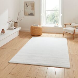 Think Rugs Snug area rug Machine Woven White White Rectangle 160 x 230cm Think Rugs Snug area rug Machine Woven White White Rectangle 160 x 230cm