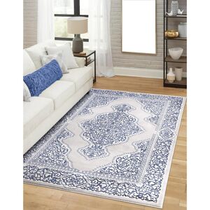 Latitude Vive Carenda Area Rug Blue;Navy Blue Rectangle 120 x 170cm Latitude Vive Carenda Area Rug Blue;Navy Blue Rectangle 120 x 170cm