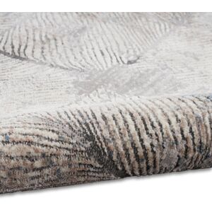 Calvin Klein CK022 INFINITY Geometric Ivory/Grey Area Rug Ivory/Grey Rectangle 274 x 366cm Calvin Klein CK022 INFINITY Geometric Ivory/Grey Area Rug Ivory/Grey Rectangle 274 x 366cm