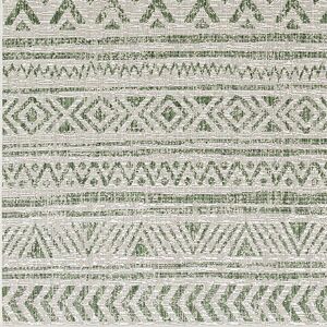 Gracie Oaks Trachoni Indoor & Outdoor Boho Moss Green Rug Ivory;Dark Green;Grass Green;Seafoam Rectangle 200 x 275cm Gracie Oaks Trachoni Indoor & Outdoor Boho Moss Green Rug Ivory;Dark Green;Grass Green;Seafoam Rectangle 200 x 275cm