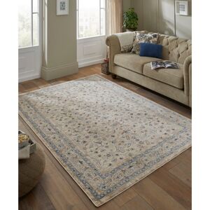 Langley Street Rosamaria Oriental Machine Woven Cream Area Rug Cream Rectangle 180 x 120cm Langley Street Rosamaria Oriental Machine Woven Cream Area Rug Cream Rectangle 180 x 120cm