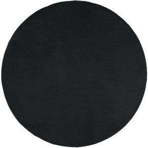 Brayden Studio Rug OVIEDO Short Pile Black 140X200 Cm Black Round 160cm Brayden Studio Rug OVIEDO Short Pile Black 140X200 Cm Black Round 160cm