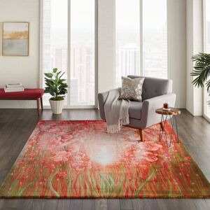 Ebern Designs Benbrook Tufted Orange Rug Orange Rectangle 160 x 226cm Ebern Designs Benbrook Tufted Orange Rug Orange Rectangle 160 x 226cm