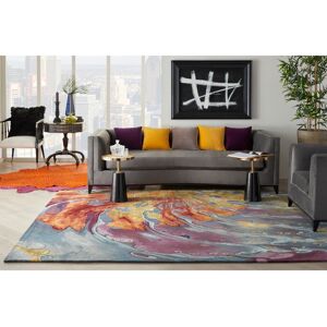 Ivy Bronx Chamarra Hand Tufted Wool Multicolour Rug MULTICOLOR Rectangle 168 x 226cm Ivy Bronx Chamarra Hand Tufted Wool Multicolour Rug MULTICOLOR Rectangle 168 x 226cm
