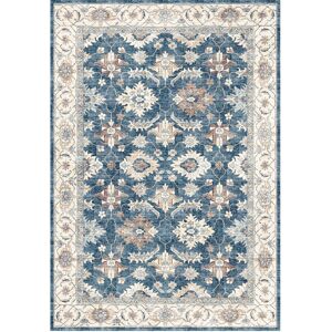 Latitude Vive Duffy Silk Road Power Loom Blue Rug Blue Rectangle 160cm x 230cm Latitude Vive Duffy Silk Road Power Loom Blue Rug Blue Rectangle 160cm x 230cm