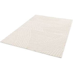 Ivy Bronx Machine Woven Rug, Polypropylene Plastic; polyester ,Abstract Pattern Cream Rectangle 200x 290cm Ivy Bronx Machine Woven Rug, Polypropylene Plastic; polyester ,Abstract Pattern Cream Rectangle 200x 290cm