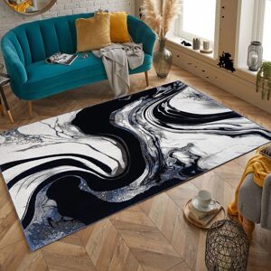 East Urban Home Modern Abstract Rug For Bedroom Area Rugs For Living Room Large Stain Resistant Carpet For Dining Room Hallway Runner Kitchen Carpet Floor Mat Blue Rectangle 200 x 290 cm East Urban Home Modern Abstract Rug For Bedroom Area Rugs For Living Room Large Stain Resistant Carpet For Dining Room Hallway Runner Kitchen Carpet Floor Mat Blue Rectangle 200 x 290 cm