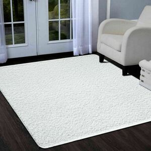 17 Stories Natty White Shaggy Glitter Area Rugs & Mat – Luxury Soft Sparkle Shag Pile Carpet with Non-Slip Backing for Living Room, Bedroom, Hallway & Kitchen White Rectangle 160 x 230cm 17 Stories Natty White Shaggy Glitter Area Rugs & Mat – Luxury Soft Sparkle Shag Pile Carpet with Non-Slip Backing for Living Room, Bedroom, Hallway & Kitchen White Rectangle 160 x 230cm