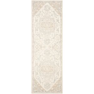 Latitude Vive Micro-Loop Oriental Area Rug In Ivory / Beige Beige;Ivory Runner 69 x 213 cm Latitude Vive Micro-Loop Oriental Area Rug In Ivory / Beige Beige;Ivory Runner 69 x 213 cm