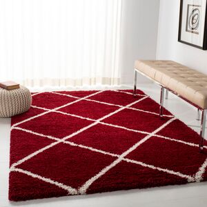 Natur Pur Penkridge Power Loom Red/Ivory Rug Red;Neutral Rectangle 122 x 183 cm Natur Pur Penkridge Power Loom Red/Ivory Rug Red;Neutral Rectangle 122 x 183 cm