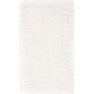 Mikado Living Alcesta White Rug Rectangle 91 x 152cm Mikado Living Alcesta White Rug Rectangle 91 x 152cm