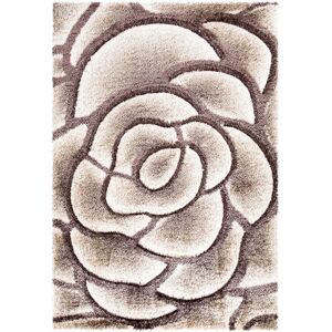 Rosalind Wheeler Flower Design Thick Shaggy Rugs Soft Living Room Bedroom Carpet Fluffy Large Area Rugs Beige/Brown Rectangle 120cm x 170cm Rosalind Wheeler Flower Design Thick Shaggy Rugs Soft Living Room Bedroom Carpet Fluffy Large Area Rugs Beige/Brown Rectangle 120cm x 170cm