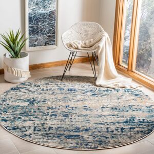 Rio Forest Hill Ginger Navy Rug Navy Round 201cm Rio Forest Hill Ginger Navy Rug Navy Round 201cm