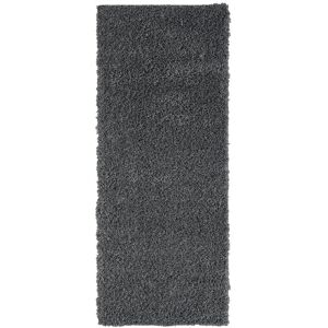 17 Stories Shaggy Lush grey Rug Grey Runner 80 x 200cm 17 Stories Shaggy Lush grey Rug Grey Runner 80 x 200cm