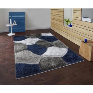 Ebern Designs Abenamar Looped Blue/Grey Indoor/Outdoor Rug Blue/Grey Rectangle 200 x 290cm Ebern Designs Abenamar Looped Blue/Grey Indoor/Outdoor Rug Blue/Grey Rectangle 200 x 290cm