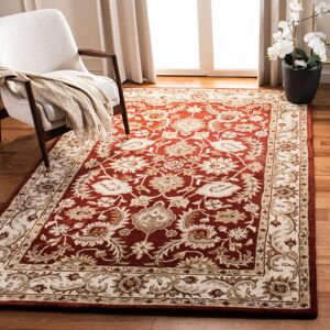 Blue Elephant Colliers Wool Red/Ivory Rug Red;Ivory Rectangle 152 x 213cm Blue Elephant Colliers Wool Red/Ivory Rug Red;Ivory Rectangle 152 x 213cm