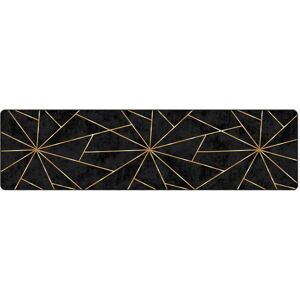 Borough Wharf Haraldur Balck/Yellow Rug Black;Yellow;Black and gold Runner 80 x 300cm Borough Wharf Haraldur Balck/Yellow Rug Black;Yellow;Black and gold Runner 80 x 300cm
