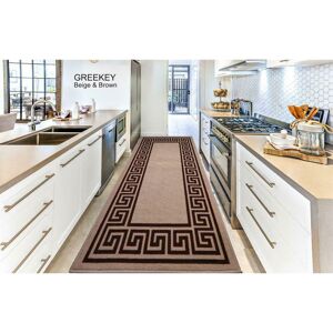 Fairmont Park Marilynn Power Loom Beige/Brown Rug Beige/Brown Runner 80 x 300cm Fairmont Park Marilynn Power Loom Beige/Brown Rug Beige/Brown Runner 80 x 300cm