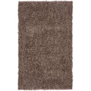 Ebern Designs Aubreah Solid Colour Taupe Area Rug Rectangle 91 x 152 cm Ebern Designs Aubreah Solid Colour Taupe Area Rug Rectangle 91 x 152 cm
