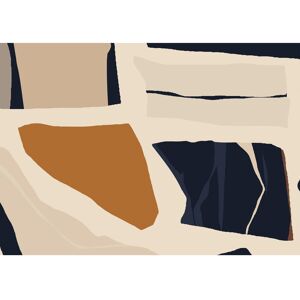 East Urban Home Frake Machine Woven Beige/Black Rug Beige/Black Rectangle 140 x 200cm East Urban Home Frake Machine Woven Beige/Black Rug Beige/Black Rectangle 140 x 200cm