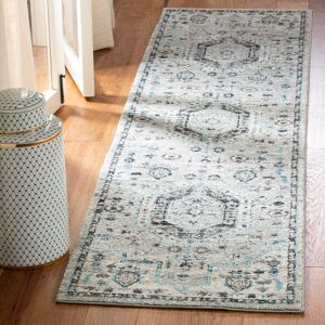 Bloomsbury Market Royalston Alina Grey Rug Grey Runner 61 x 244 cm Bloomsbury Market Royalston Alina Grey Rug Grey Runner 61 x 244 cm