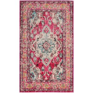 Latitude Vive Tekamah Power Loom Pink Rug Pink Rectangle 91 x 152 cm Latitude Vive Tekamah Power Loom Pink Rug Pink Rectangle 91 x 152 cm
