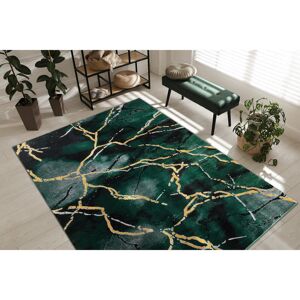 Fairmont Park Exclusive glamor, Stivoll, marble bottle green / gold rug Rectangle 200 x 290cm Fairmont Park Exclusive glamor, Stivoll, marble bottle green / gold rug Rectangle 200 x 290cm