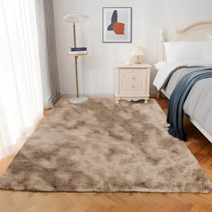 Metro Shaggy Rug Tye Dye Beige Rectangle 160 x 230 cm Metro Shaggy Rug Tye Dye Beige Rectangle 160 x 230 cm