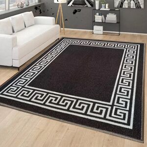 Fairmont Park Non Slip Area Rug Hallway Rug Kitchen Floor Mats Rugs Black;White Rectangle 160 x 230 cm Fairmont Park Non Slip Area Rug Hallway Rug Kitchen Floor Mats Rugs Black;White Rectangle 160 x 230 cm