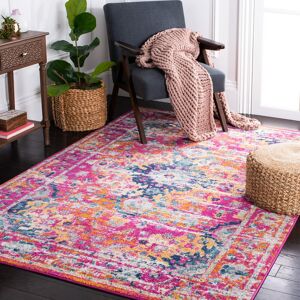 Latitude Vive Demnan Area Rug In Pink & Orange Blue;Pink;Orange Rectangle 160 x 229 cm Latitude Vive Demnan Area Rug In Pink & Orange Blue;Pink;Orange Rectangle 160 x 229 cm