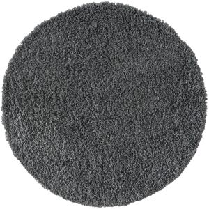 17 Stories Shaggy Lush grey Rug Grey Round 120cm 17 Stories Shaggy Lush grey Rug Grey Round 120cm