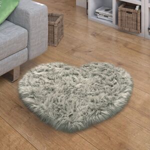 Canora Grey Brummett Heart Hand Tufted Grey Rug Grey Rectangle 60 x 100cm Canora Grey Brummett Heart Hand Tufted Grey Rug Grey Rectangle 60 x 100cm