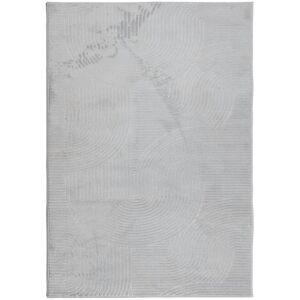 Ivy Bronx Charmel Machine Woven Polypropylene Grey Rug Grey Rectangle 140 x 200cm Ivy Bronx Charmel Machine Woven Polypropylene Grey Rug Grey Rectangle 140 x 200cm