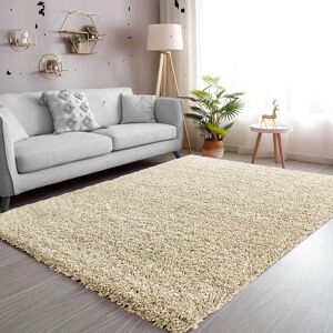 Metro New Stylish Thick Shaggy Rugs For Living Room Hallway Runner Fluffy Round Rugs Bedroom Carpet Mat Cream Rectangle 160 x 230 cm Metro New Stylish Thick Shaggy Rugs For Living Room Hallway Runner Fluffy Round Rugs Bedroom Carpet Mat Cream Rectangle 160 x 230 cm