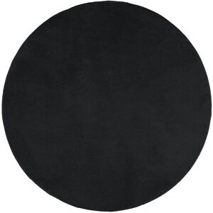 Brayden Studio Rug OVIEDO Short Pile Black 140X200 Cm Black Round 200cm Brayden Studio Rug OVIEDO Short Pile Black 140X200 Cm Black Round 200cm