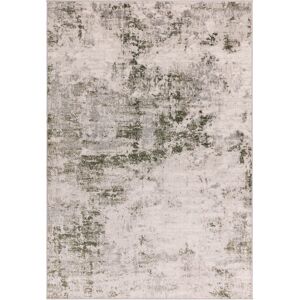 Metro Delanor Abstract Ivory/Green/Silver Area Rug Green Rectangle 160 x 220 cm Metro Delanor Abstract Ivory/Green/Silver Area Rug Green Rectangle 160 x 220 cm