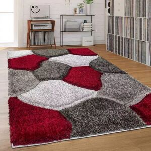 17 Stories Extra Large Thick Shaggy Rug Soft Living Room Bedroom Carpet Hallway Rugs Red Grey Rectangle 200 x 290 cm 17 Stories Extra Large Thick Shaggy Rug Soft Living Room Bedroom Carpet Hallway Rugs Red Grey Rectangle 200 x 290 cm