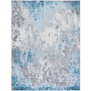 Wade Logan Vahram Looped/Hooked Blue Rug Blue Rectangle 235 x 305cm Wade Logan Vahram Looped/Hooked Blue Rug Blue Rectangle 235 x 305cm