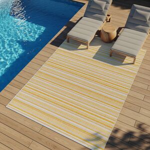 17 Stories Ranota Indoor & Outdoor Boho Saffron Rug Ivory;Mustard Rectangle 200 x 275 cm 17 Stories Ranota Indoor & Outdoor Boho Saffron Rug Ivory;Mustard Rectangle 200 x 275 cm