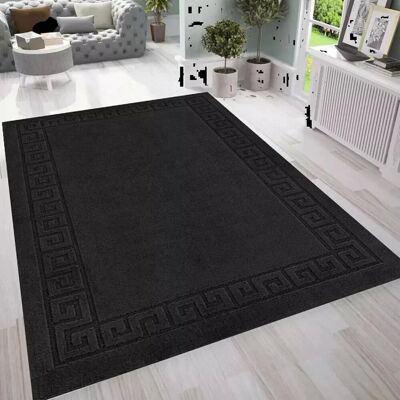 Canora Grey Large Living Room Rugs Non Slip Area Rug Hallway Runner Rug Kitchen Floor Mats* Black Rectangle 120 x 150 cm Canora Grey Large Living Room Rugs Non Slip Area Rug Hallway Runner Rug Kitchen Floor Mats* Black Rectangle 120 x 150 cm