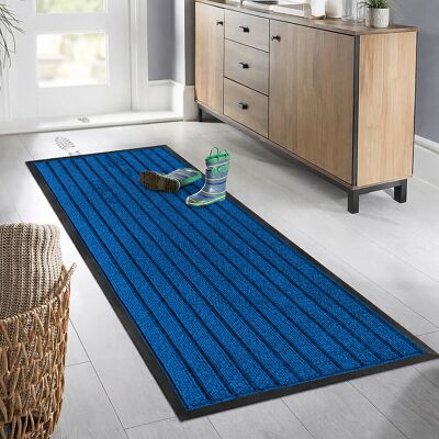 Kensington Heavy Duty PVC Rubber Door Mat – Non-Slip Indoor/Outdoor Entrance, Hallway & Kitchen Floor Mat Blue 80cm W x 300cm L Kensington Heavy Duty PVC Rubber Door Mat – Non-Slip Indoor/Outdoor Entrance, Hallway & Kitchen Floor Mat Blue 80cm W x 300cm L
