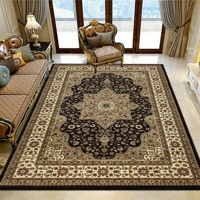 Rosalind Wheeler New Luxury Large Traditional Rugs For Bedroom Living Room Carpet Hallway Runner Brown Rectangle 80 x 150cm Rosalind Wheeler New Luxury Large Traditional Rugs For Bedroom Living Room Carpet Hallway Runner Brown Rectangle 80 x 150cm