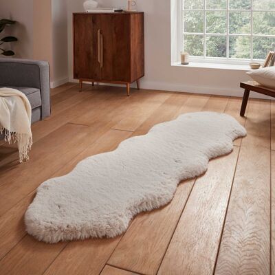 Fairmont Park Lehi area rug Table Tufted Sheepskin Beige Cream Novelty 60 x 180cm Fairmont Park Lehi area rug Table Tufted Sheepskin Beige Cream Novelty 60 x 180cm