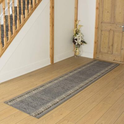 ClassicLiving Runner Bankhead Geometric Indoor Area Rug Gray Runner 480cm x 60cm ClassicLiving Runner Bankhead Geometric Indoor Area Rug Gray Runner 480cm x 60cm