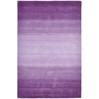 THEKO Wool Comfort Handwoven Lila Area Rug - Wool Type THEKO Wool Comfort Handwoven Lila Area Rug - Wool Type