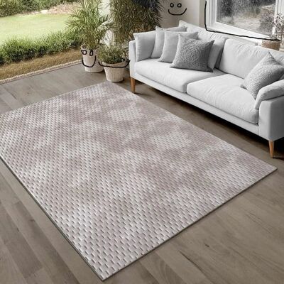 Latitude Run Non Slip Rugs Living Room Bedroom Door Mat Hallway Runner Rug Kitchen Mat Carpet Cream Rectangle 200 x 290 cm Latitude Run Non Slip Rugs Living Room Bedroom Door Mat Hallway Runner Rug Kitchen Mat Carpet Cream Rectangle 200 x 290 cm