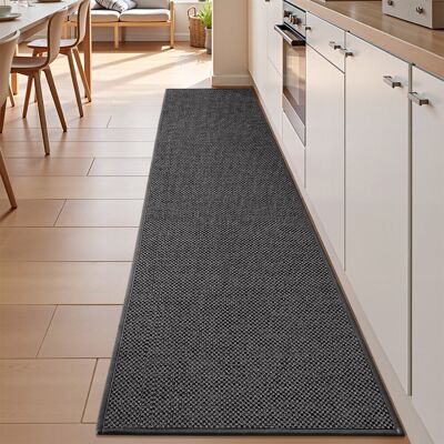 East Urban Home Kitchen Rugs Non Slip Washable Brown Runner 65cm W x 240cm L East Urban Home Kitchen Rugs Non Slip Washable Brown Runner 65cm W x 240cm L