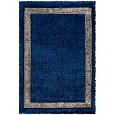 Fairmont Park New Modern Shaggy Area Rugs Hallway Runner Living Room Bedroom Carpet Floor Mats Blue Rectangle 80 x 150cm Fairmont Park New Modern Shaggy Area Rugs Hallway Runner Living Room Bedroom Carpet Floor Mats Blue Rectangle 80 x 150cm