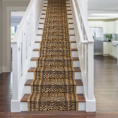 Bloomsbury Market Stair Runner Bansil Indoor Area Rug Runner 570cm x 60cm Bloomsbury Market Stair Runner Bansil Indoor Area Rug Runner 570cm x 60cm